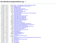 Tablet Screenshot of downloads.transportation.org