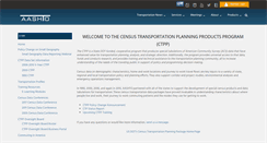 Desktop Screenshot of ctpp.transportation.org