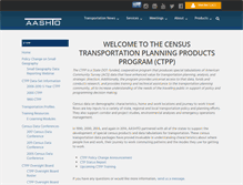 Tablet Screenshot of ctpp.transportation.org